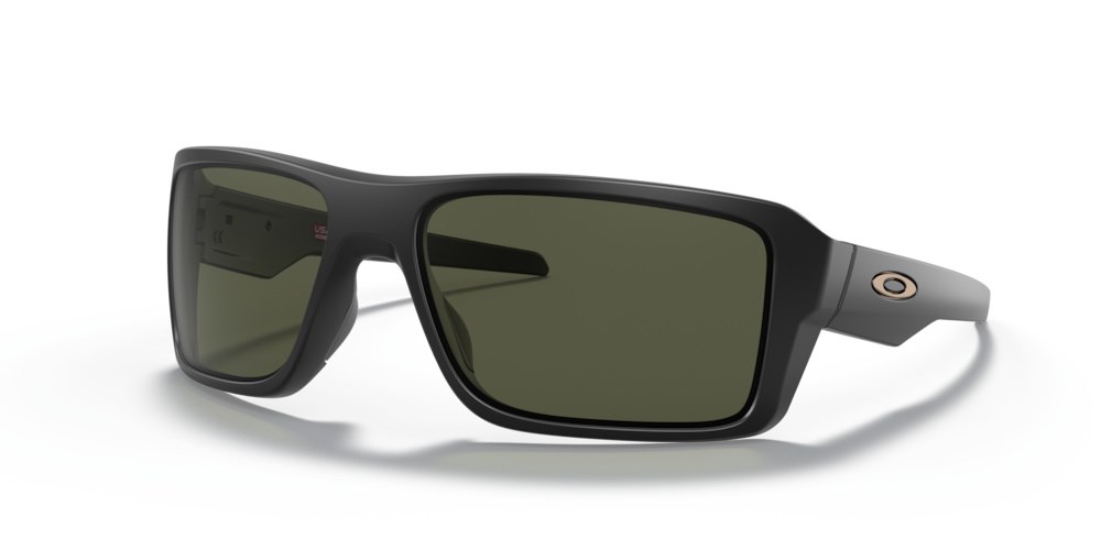 Oakley Sunglasses Deals Outlet Online - Matte Black Frame Double Edge Wide  - High Bridge Fit