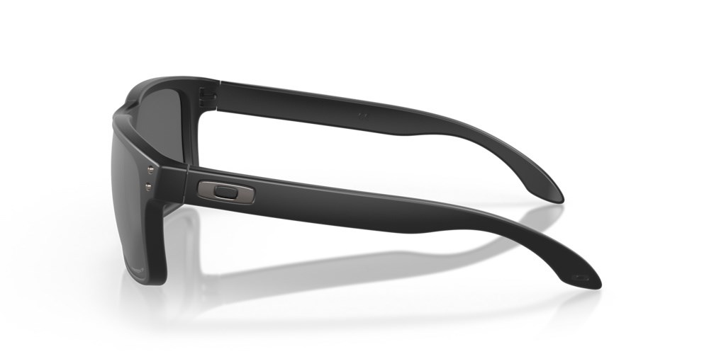 Holbrook™ (Low Bridge Fit) High Resolution Collection Prizm Sapphire  Lenses, Polished Black Frame Sunglasses